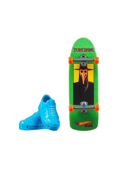 Hot Wheels Skate Neon Temalı Parmak Kaykay Ve Ayakkabı Paketi Bea