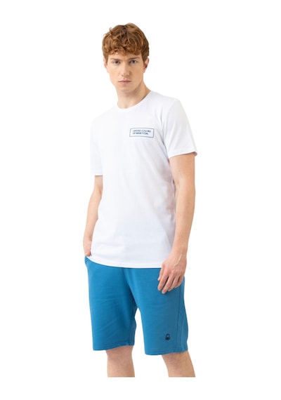 United Colors Of Benetton Erkek T-shirt Bnt-m21160 Beyaz