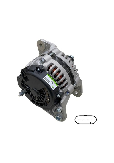 24v Alternatör Dinamo Delco Tipi 70 A Soketli 4 Fiş 24sı Cummıns Motor