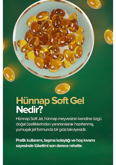 Dermojin Soft Gel Mode Takviye Edici Gıda 30 Yumuşak Kapsül