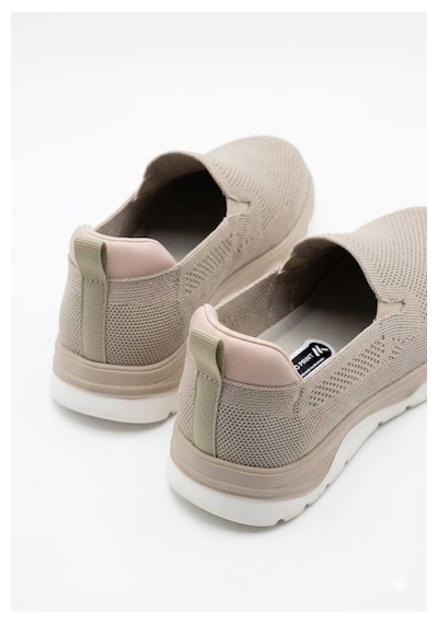 Mcdark Erkek Bej Triko Aqua Yazlık Sneaker Ayakkabı