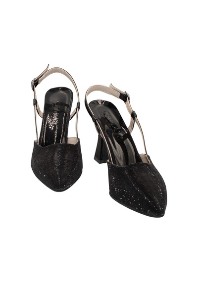 Celira Bluefeet Siyah Kadın 8 Cm Topuklu Ayakkabı