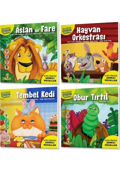 2 Yaş Uyku Öncesi Şarkılı Masallar Serisi