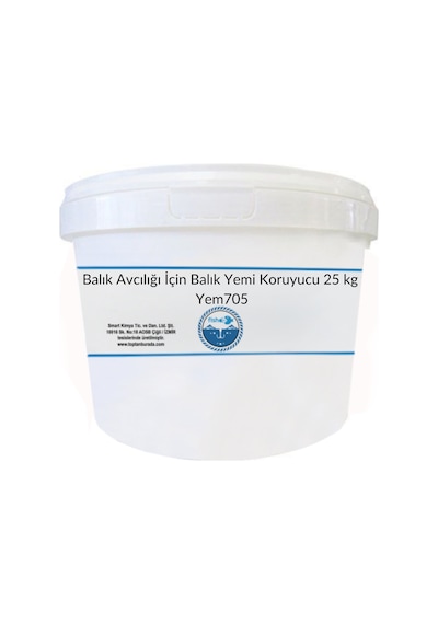 Yem705 Balık Avcılığı İçin Balık Yemi Koruyucu 25 Kg
