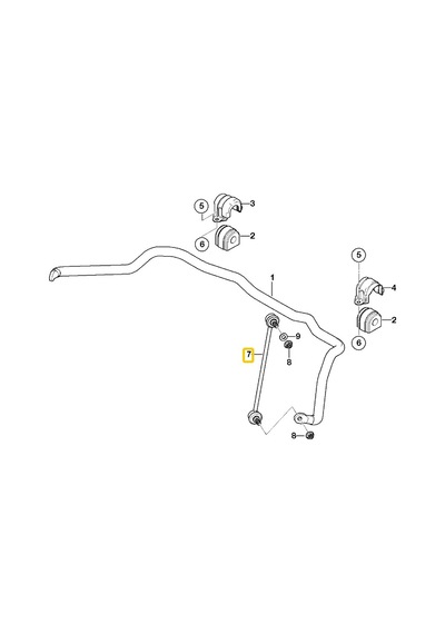 Bmw E53 X5 Uyumlu Ayd - Frow Ön Sol Z Rot 31356750703