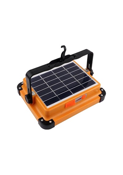 Noas Yl71-0209 Taşınabilir Şarjlı S 200w 6400k Beyaz Işık Solar Led Projektör Çok Renkli