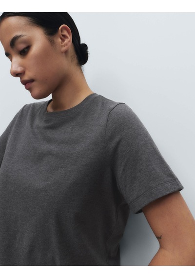 Marks & Spencer Pamuklu Pijama Takımı T37004630f Gri