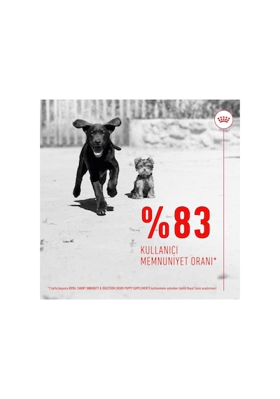 Immunity&digestion Chews Yavru Köpekler İçin Bağışıklık Ve Sindirim Sistemini Destekleyen Tamamlayıcı Ödül Maması 100g