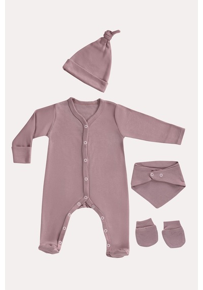 Mama Padre Rosa Yenidoğan Mini Set - 4 Parça Renkli - 861047005 Renkli