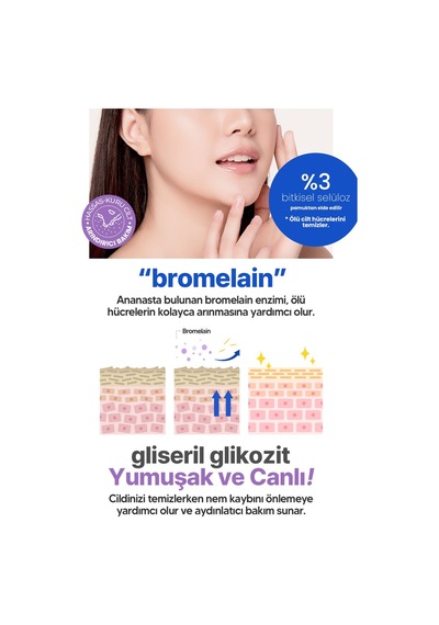 Derma Factory Aydınlatıcı ve Pürüzsüzleştirici Selüloz Peeling Gel Derma Factory Aquaporin Peeling Gel 120 ML