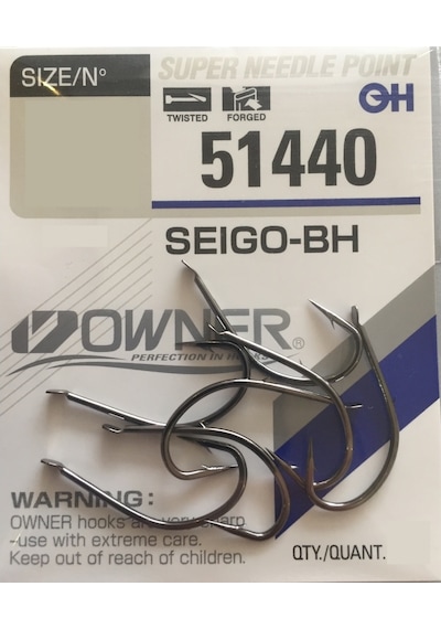 Owner 51440 Seıgo-Bh Siyah Nikel Tırnaklı Iğne