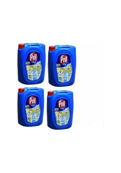 Pril Limon 4 Kg 4'lü Sıvı Bulaşık Deterjanı