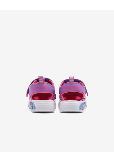 Skechers Play Scene Splash - Cute Crew Küçük Kız Çocuk Mor Sandalet 303162n Lvmt Mor