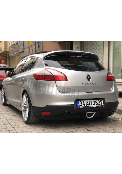 Renault Megane 3 Rs Egzoz Görünümlü Difüzör Coupe (Plastik) N11.38938