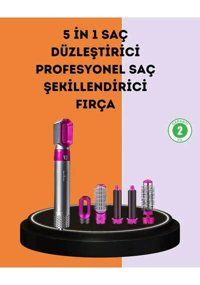 Çok Fonksiyonlu Saç Kurutma Ve Şekillendirme Makinesi 5 Başlık Diğer