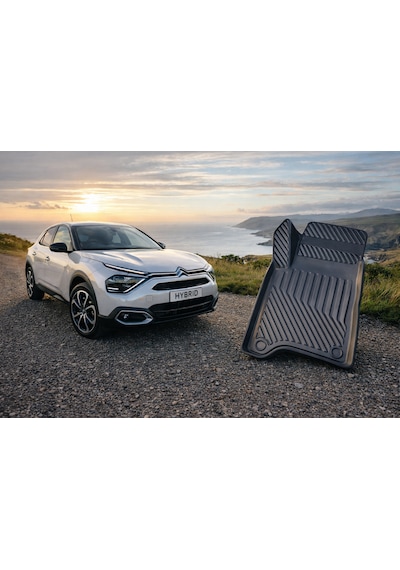 Citroen C4 2024+ Hybrid Uyumlu 3d Oto Paspas Premium