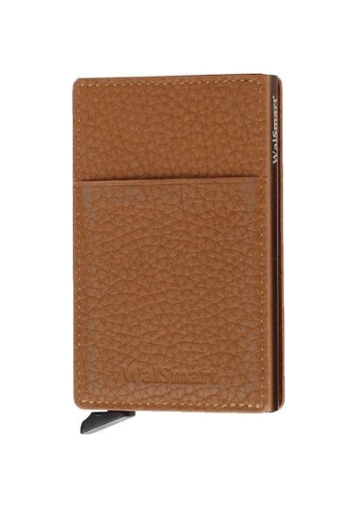 Walsmart Pocket Flotur Akıllı Mekanizmalı Deri Cüzdan Taba