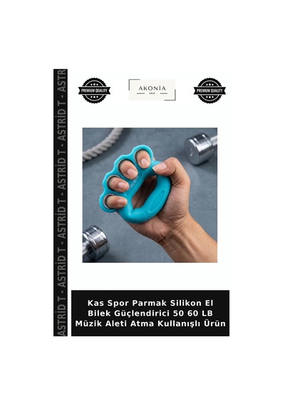Kas Spor Parmak Silikon El Bilek Güçlendirici 50 60 Lb Müzik Aleti Atma Kullanışlı Ürün Çok Renkli