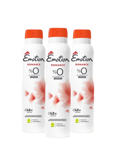 Emotion Romance Kadın Sprey Deodorant 3 x 150 ML