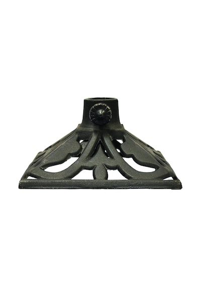 Marka Dökme Demir Meşale Standı, Siyah, 9.1l X 9.1w X 4.8h -inç, 1312322