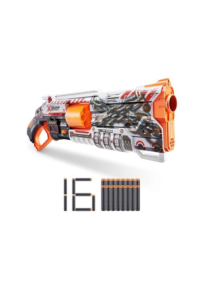 X-shot Skins Lock Blaster 16 Dartlı