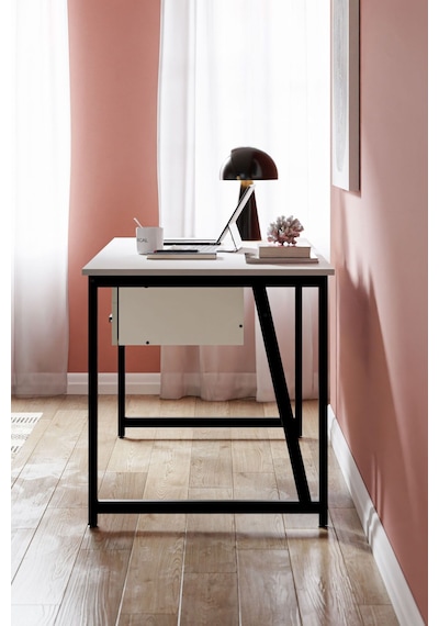 Ms2c Çalışma Masası,ofis Masası - 70x160 Cm - Beyaz Ms2c - 160 - Beyaz