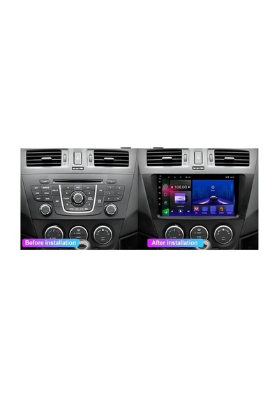 Mazda 5 Android Multimedya Sistemi 4-64 Cadence R18 2012-2013 Ön Kayıt Kamera Hediyeli Diğer