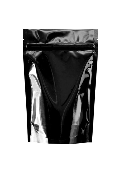 Siyah Alüminyum Doypack 16x27 Cm - 100 Adet