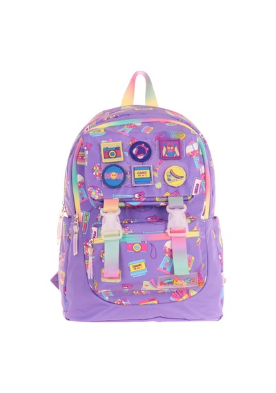 Kaukko Kids Kız Çocuk Armalı Hobi Desenli İlkokul Okul Sırt Çantası Dört Bölmeli - Mor - L5238 Mor Kaukko Kids Kız Çocuk Armalı Hobi Desenli İlkokul Okul Sırt Çantası Dört Bölmeli - Mor - L5238 Mor