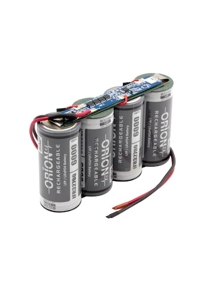 Orion LiFePO4 32700 12.8V 6000 mAh 4S BMS Devreli Şarj Edilebilir Pil