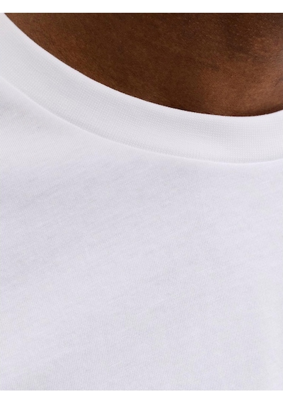 Jack & Jones Caleb Erkek Beyaz Tişört 12293019-bw