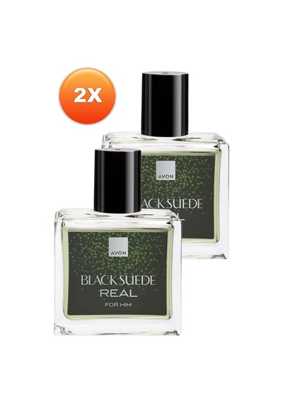 Avon Black Suede Real Erkek Parfüm EDT 2 x 30 ML