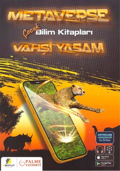 Palme Yayınları Boyut Metaverse Vahşi Yaşam Çocuk Bilim Kitapları