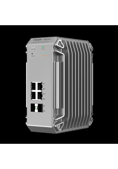 Ruıjıe Reyee Rg-nıs3100-4gt2sfp-hp 4 Port Gigabit Poe, 120w, 2port Sfp, Endüstriyel Switch