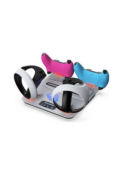 Tp5-3550 Ps5 Disk Dijital/ps5 Slim Disk Ve Ps Vr2 Uyumlu Multifonksiyonel Şarj Standı