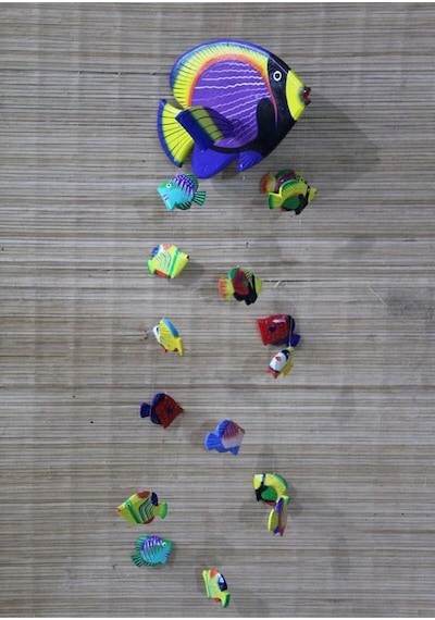 Hayvan Figürlü Rüzgar Çanı No:8 Dekoratif Obje 75 Cm