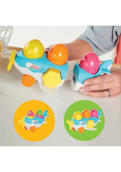 Tomy 2Si1 Arada Uçak Ve Saklambaçlı Yumurtalar / Load & Go Plane