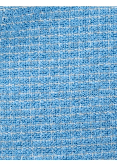 Koton Crop Ceket Kruvaze Düğmeli Mavi 3sak50036ıw
