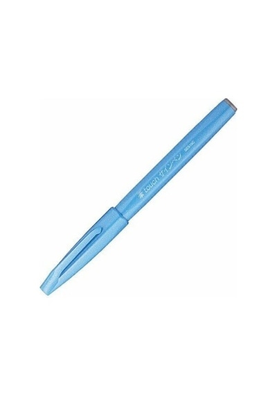 Pentel Brush Sign Pen Touch Sky Blue