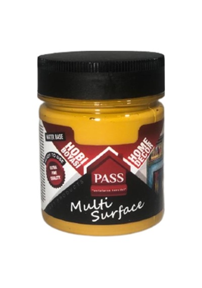 Pass Multi Surface Hobi Boyası 1019 Oksit Sarı 120 Cc