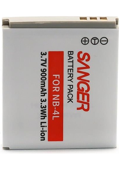 Canon Ixus Digital 100Is 110Is 120Is 80Is I7 için Sanger Nb4L Bat
