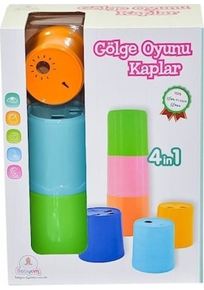 Birlik Oyuncak Babycim 4in1 Gölge Oyunu Kaplar Urt026-002
