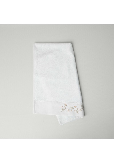 Linens Mirel Bambu 50x85 Cm Yüz Havlusu Beyaz Beyaz