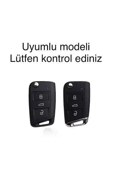 Volkswagen Polo T-roc T-cross Golf Passat Taigo Tiguan Uyumlu Anahtar Kılıfı Susta Lı Model Yeni