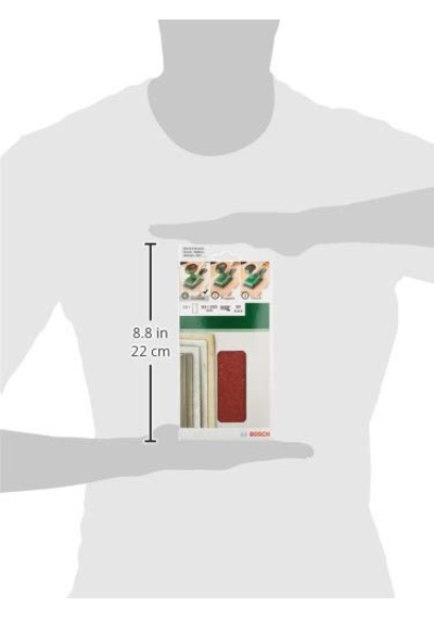 Accessories Dıy Zımpara Kağıdı Titreşimli Zımpara Için Farklı Malzemeler 10 Adet 115 X 230 Mm Granülasyon 240
