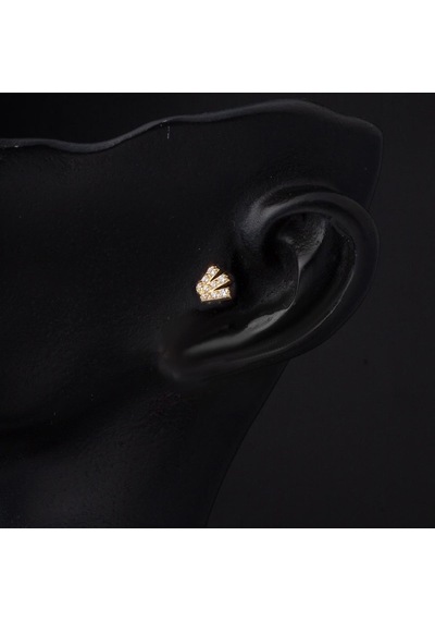 Bilezikci 14 Ayar Altın Tragus Piercing Küpe Kphsy14k22518