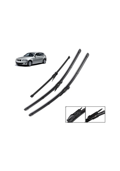 Bmw 1 Serisi E81 E87 Ön ve Arka Silecek Süpürgesi 2004-2011