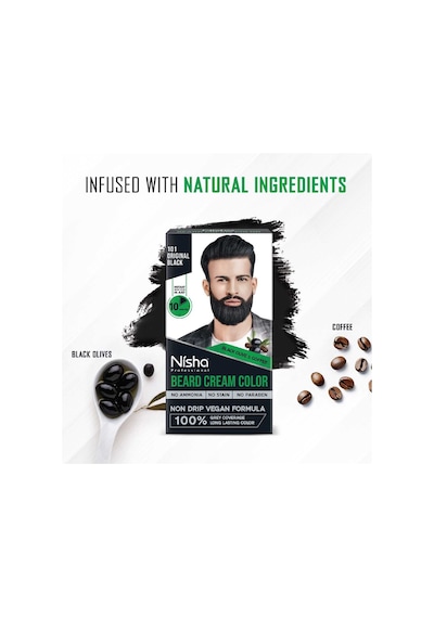 Sakal Boyama Seti 60ml,10dk Bekleme Süresi Amonyak Paraben İcermez,cilde Leke Yapmaz Orjinal Black