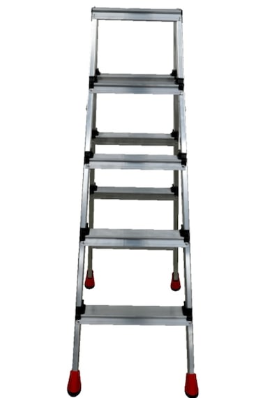 5+5 Çift Çıkışlı Premium Alüminyum Merdiven 50x20 Çok Amaçlı/pratik/kolay 108cm