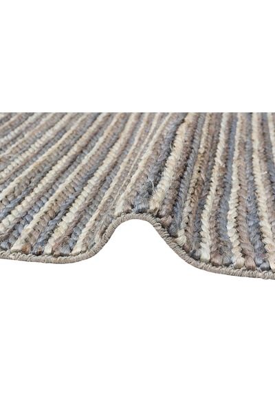 Eko Halı Netra C-1512 Navy Multy Xw Farklı Örgü Dokusuna Sahip El Dokuma Naturel Jüt Hasır Halı - 200X300